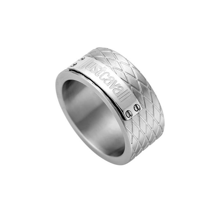حلقه استیل  جاست کاوالی  مردانه مدل JCRG50040109